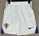 Croatia Home Fans 1:1 Quality Soccer Shorts 26/27（2026）