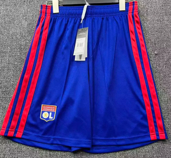 Lyonnais Home Fans 1:1 Quality Soccer Shorts 26/27