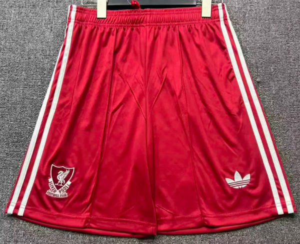 Liverpool Away Red Fans 1:1 Quality Soccer Shorts 26/27