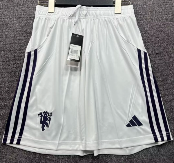 Manchester United Away Fans 1:1 Quality Soccer Shorts 25/26