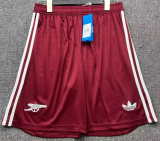 Arsenal Third Away Red Fans 1:1 Quality Soccer Shorts 25/26