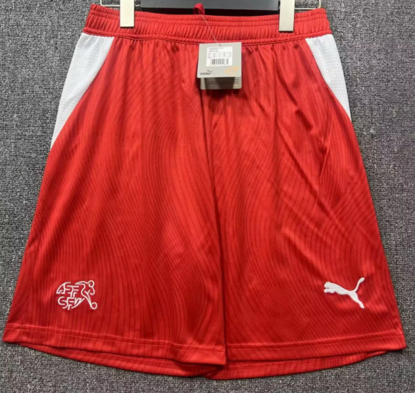 Switzerland Home Fans 1:1 Quality Soccer Shorts 26/27(2026)