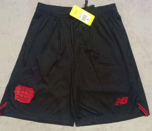 Bayer Leverkusen Home Fans 1:1 Quality Soccer Shorts 25/26