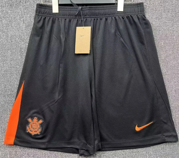 Corinthians Third Away Fans 1:1 Quality Soccer Shorts 25/26