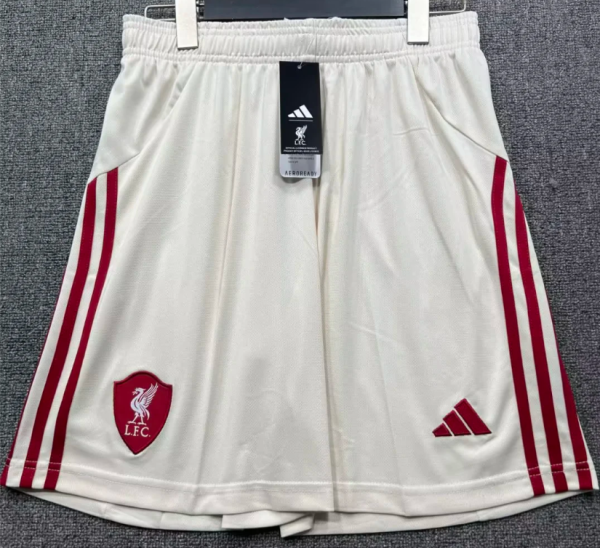 Liverpool Away Fans 1:1 Quality Soccer Shorts 25/26