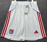 Lyonnais Home Fans 1:1 Quality Soccer Shorts 25/26