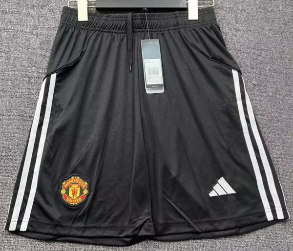 Manchester United Home Fans 1:1 Quality Soccer Shorts 25/26