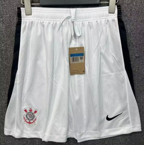 Corinthians Away Fans 1:1 Quality Soccer Shorts 25/26