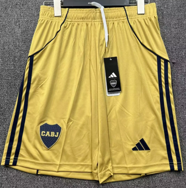 Boca Away Fans 1:1 Quality Soccer Shorts 25/26