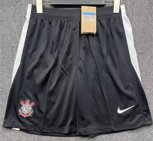 Corinthians Home Fans 1:1 Quality Soccer Shorts 25/26