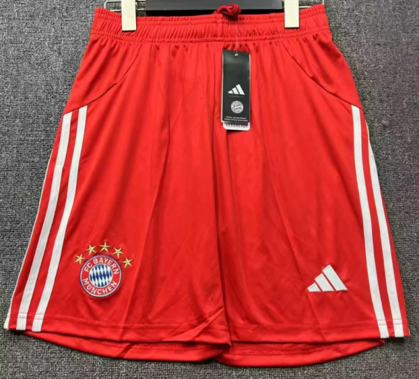 Bayern Home Fans 1:1 Quality Soccer Shorts 25/26