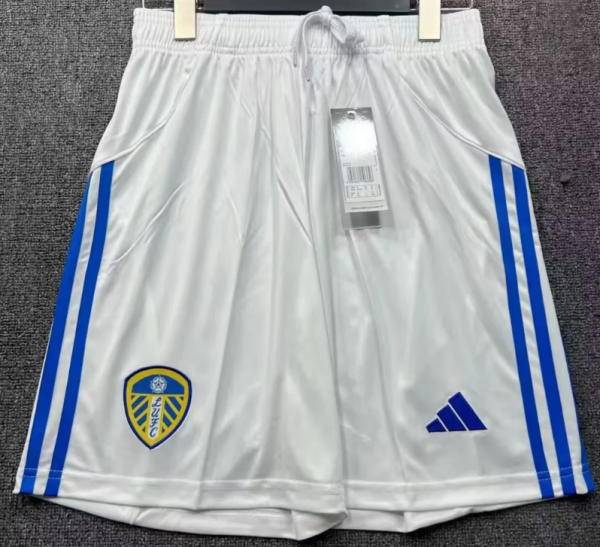Leeds United Home Fans 1:1 Quality Soccer Shorts 26/27