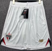 Sao Paulo Home Fans 1:1 Quality Soccer Shorts 25/26