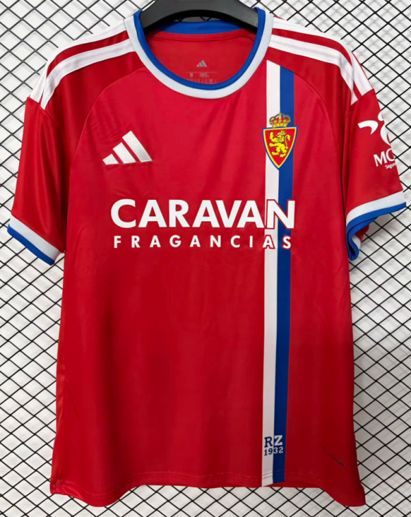 Real Zaragoza Away Fans 1:1 Quality Soccer Jersey 26/27