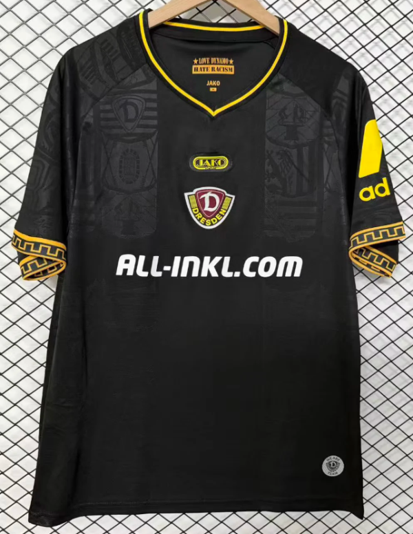 Dynamo Dresden Away Fans 1:1 Quality Soccer Jersey 26/27