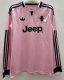 Juventus Away Long Sleeve Fans 1:1 Quality Soccer Jersey 26/27
