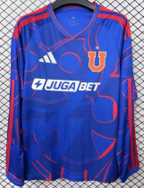 Universidad De Chile Home Long Sleeve Fans 1:1 Quality Soccer Jersey 26/27 Universidad De Chile Home Long Sleeve Fans 1:1 Quality Soccer Jersey 26/27