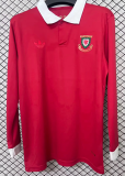 Wales 150th Anniversary Edition Long Sleeve Fans 1:1 Quality Soccer Jersey 26/27（2026）
