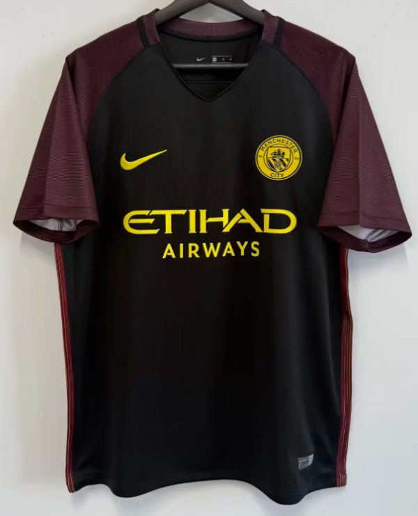 Manchester City Home Retro Fans 1:1 Quality Soccer Jersey 2016/2017