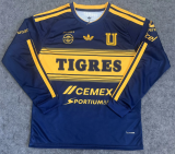 Tigres UANL Away Long Sleeve Fans 1:1 Quality Soccer Jersey 26/27
