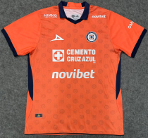 Cruz Azul Goalkeeper Orange Fans 1:1 Quality Soccer Jersey 26/27 Cruz Azul Goalkeeper Orange Fans 1:1 Quality Soccer Jersey 26/27
