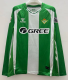 Real Betis Home Long Sleeve Fans 1:1 Quality Soccer Jersey 25/26