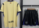 Barcelona Away Adult Set 1:1 Quality Soccer Jersey 25/26