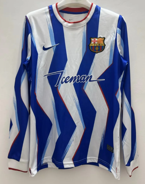 Barcelona Special Edition Long Sleeve Fans 1:1 Quality Soccer Jersey 26/27