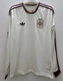 Spain Away 2 Star Long Sleeve Fans 1:1 Quality Soccer Jersey 26/27（2026）