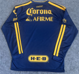 Tigres UANL Away Long Sleeve Fans 1:1 Quality Soccer Jersey 26/27
