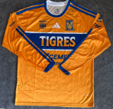 Tigres UANL Home Long Sleeve Fans 1:1 Quality Soccer Jersey 26/27