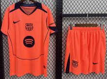 Barcelona Third Away Adult Set 1:1 Quality Soccer Jersey 25/26