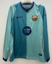 Barcelona Third Away Long Sleeve Fans 1:1 Quality Soccer Jersey 26/27