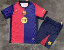 Barcelona Home Adult Set 1:1 Quality Soccer Jersey 24/25