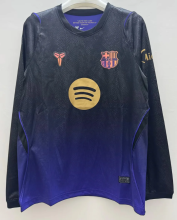 Barcelona Away Long Sleeve Fans 1:1 Quality Soccer Jersey 26/27
