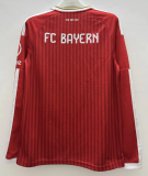 Bayern Munich Home Long Sleeve Fans 1:1 Quality Soccer Jersey 26/27