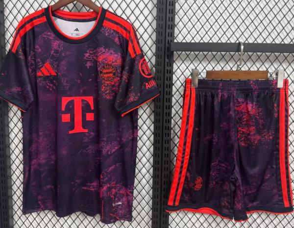 Bayern Munich Third Away Adult Set  Fans 1:1 Quality Soccer Jersey 26/27