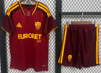 Roma Home Adult Set 1:1 Quality Soccer Jersey 26/27 Roma Home Adult Set 1:1 Quality Soccer Jersey 26/27