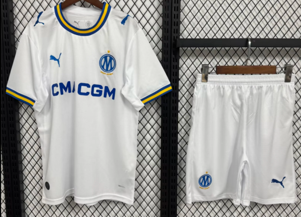 Marseille Home Adult Set Fans 1:1 Quality Soccer Jersey 26/27