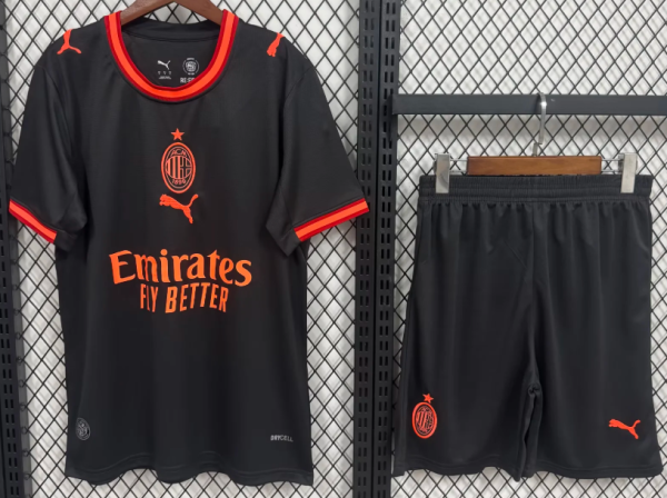 AC Milan Third Away Adult Set 1:1 Quality Soccer Jersey 26/27