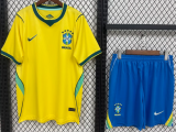 Brazil Home Adult Set 1:1 Quality Soccer Jersey 26/27（2026）