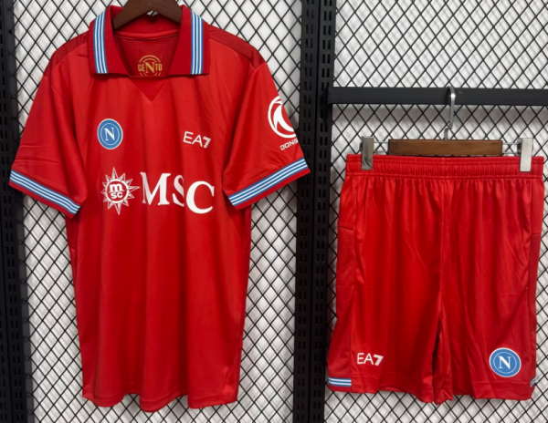 Napoli Third Away Adult Set 1:1 Quality Soccer Jersey 26/27