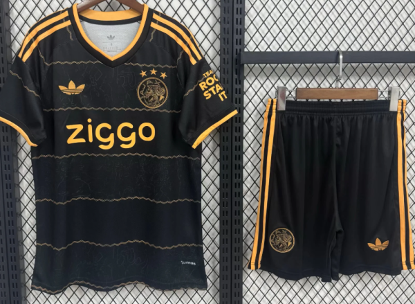 Ajax Away Adult Set 1:1 Quality Soccer Jersey 26/27