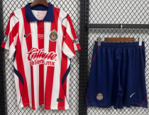 Chivas(Guadalajara)  Home Adult Set 1:1 Quality Soccer Jersey 26/27