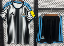 Newcastle Home Adult Set 1:1 Quality Soccer Jersey 26/27 Newcastle Home Adult Set 1:1 Quality Soccer Jersey 26/27