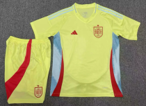 Spain Away Adult Set 1:1 Quality Soccer Jersey 24/25 Spain Away Adult Set 1:1 Quality Soccer Jersey 24/25