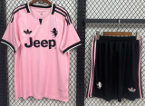 Juventus Away Adult Set 1:1 Quality Soccer Jersey 26/27