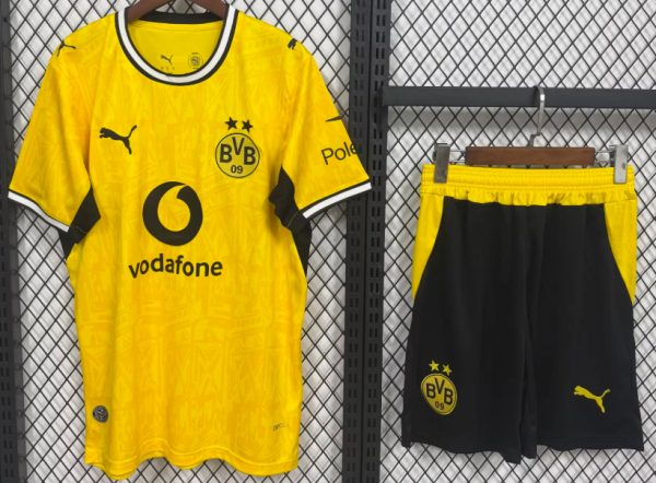 Dortmund  Home Adult Set 1:1 Quality Soccer Jersey 26/27