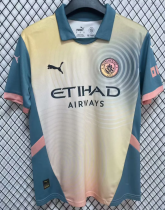 Manchester City Fourth Away Fans 1:1 Quality Soccer Jersey 24/25 Manchester City Fourth Away Fans 1:1 Quality Soccer Jersey 24/25