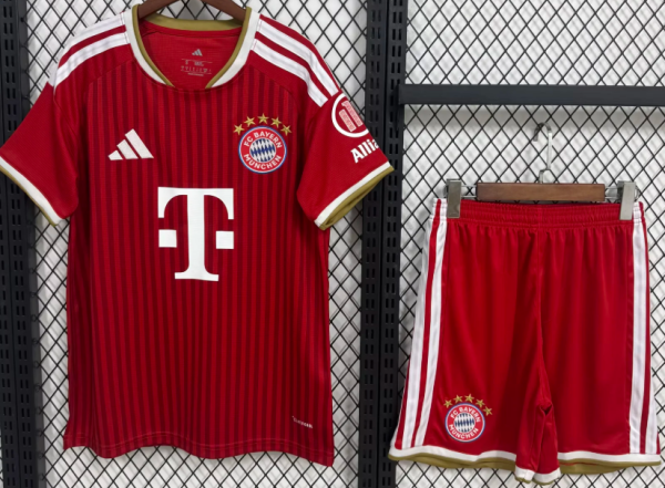 Bayern Munich Home Adult Set  Fans 1:1 Quality Soccer Jersey 26/27